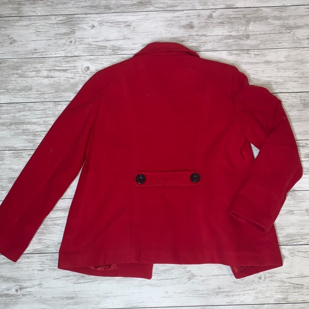 Jm Collection Red Jacket Size Pm - image 3